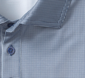 Johnston & Murphy XC+™ Ace Performance Polo | Navy White Gingham