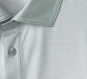 Johnston & Murphy XC+™ Ace Performance Polo | Sage White Gingham