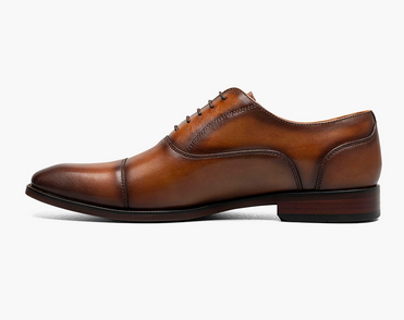 Florsheim Sorrento Lux Cap Toe Balmoral Oxford | Cognac
