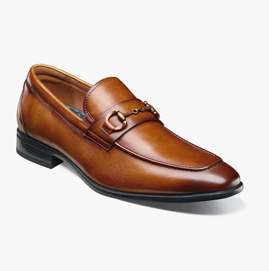 Florsheim Zaffiro Moc Toe Bit Loafer II | Cognac