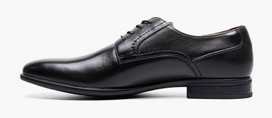 Florsheim Zaffiro Plain Toe Oxford | Noir