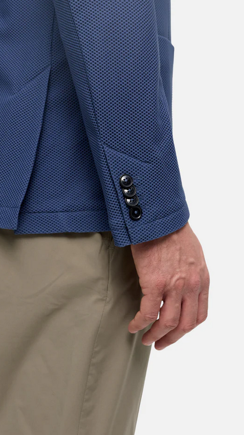 Zuitable Mesh Fine DiBob Blazer | Blue