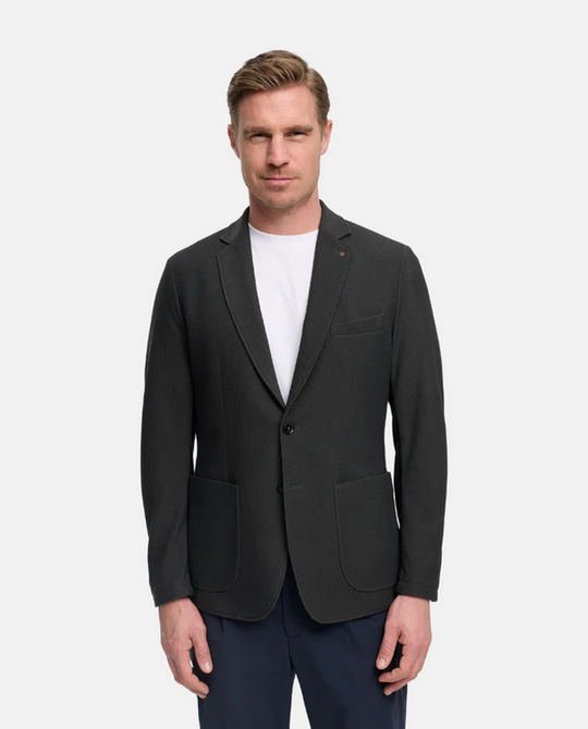 Zuitable Mesh Fine DiBob Blazer | Dark Brown