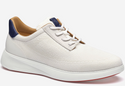 Johnston & Murphy Ackerson Knit Plain Toe | White