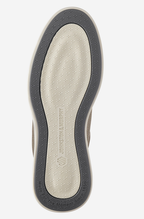 Johnston & Murphy Ackerson Knit Plain Toe | Gris