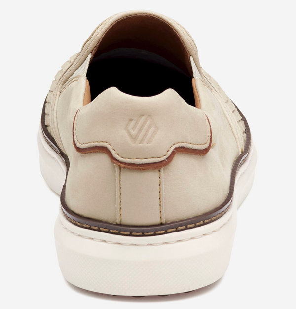Johnston & Murphy McGuffey 2 Woven Slip-On | Beige