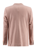 A Fish Names Fred Blazer Melange Pique | Rose Pink