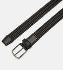 Lloyd Leather Stretch Belt | Black