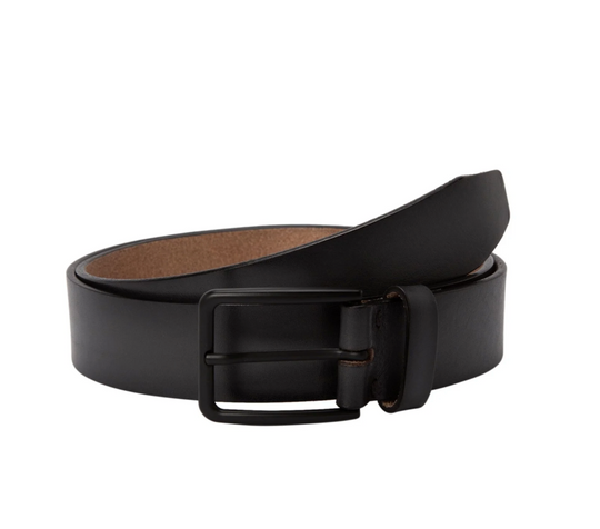 Lloyd Leather Belt | Grey