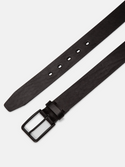 Lloyd Leather Belt | Grey