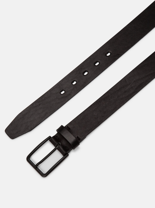 Lloyd Leather Belt | Grey