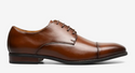 Stacey Adams Hommes Nelson Cap Toe Dress Shoe | Cognac