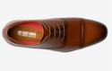 Stacey Adams Hommes Nelson Cap Toe Dress Shoe | Cognac