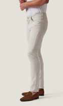 34 Heritage Courage Straight Leg Pants in Cream Cross Twill