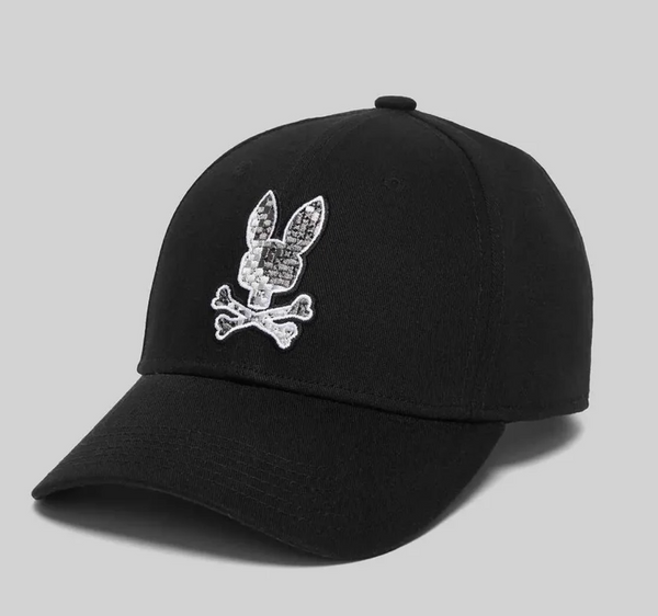 Psycho Bunny Casquette de baseball Olivier Homme - Noir