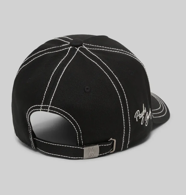 Psycho Bunny Men's Oscar Trucker Cap | Black