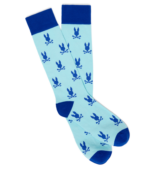Chaussettes Hommes Psycho Bunny All Over Bunny | Antigua Sand