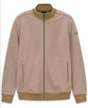 Bugatti Sweater Full Zip | Tan