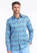 Robert Graham Westmoreland Long Sleeve Shirt | Blue