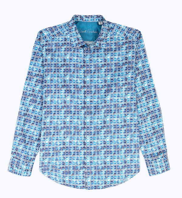 Robert Graham Westmoreland Long Sleeve Shirt | Blue