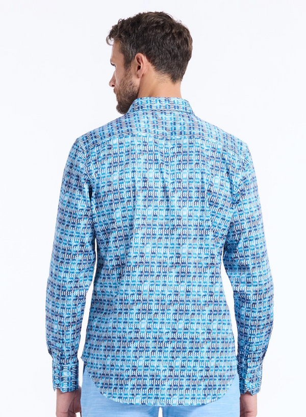 Robert Graham Westmoreland Long Sleeve Shirt | Blue