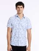 Robert Graham Bascobel Short Sleeve Shirt | Light Blue