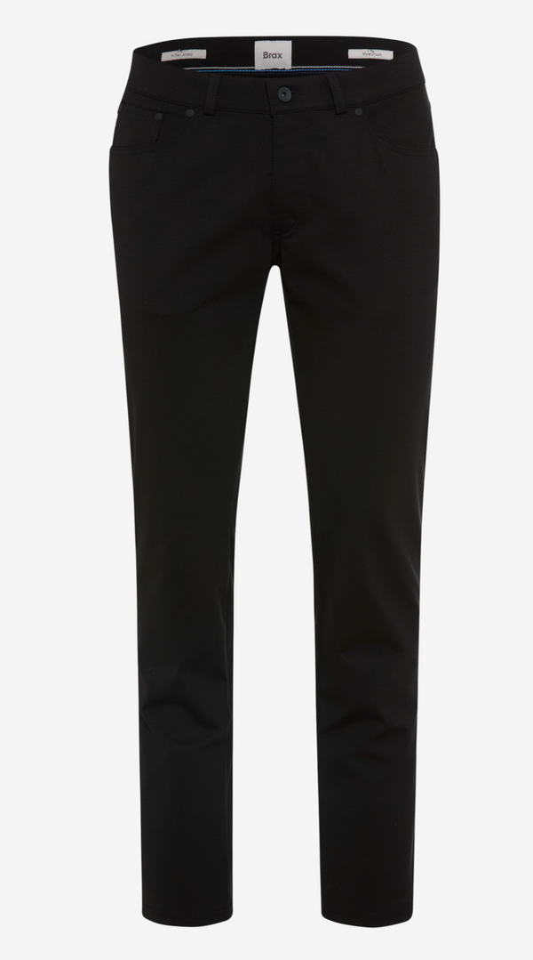 Brax Hi-Flex Jersey Pant Chuck | Black