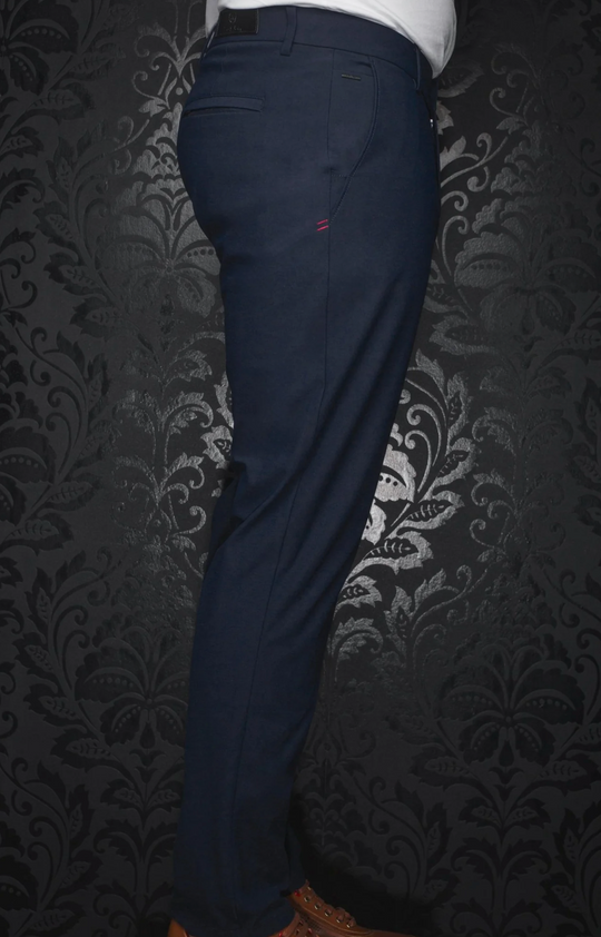 Pantalon stretch Au Noir CARRERA-LIMAO , Marine