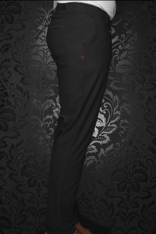Pantalon stretch Au Noir | CARRERA-LIMAO, Noir