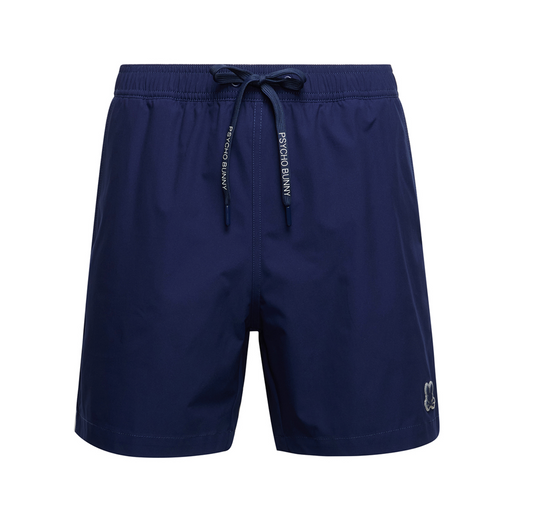 Psycho Bunny Men's Samos Hydrochromic Printed Swim | Evening Blue