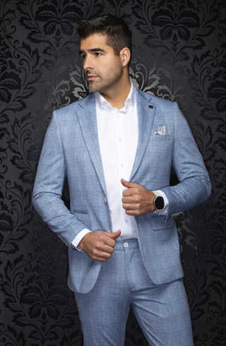 Au Noir Blazer | LIAM, Blue