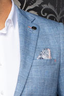 Blazer Au Noir | LIAM, Bleu