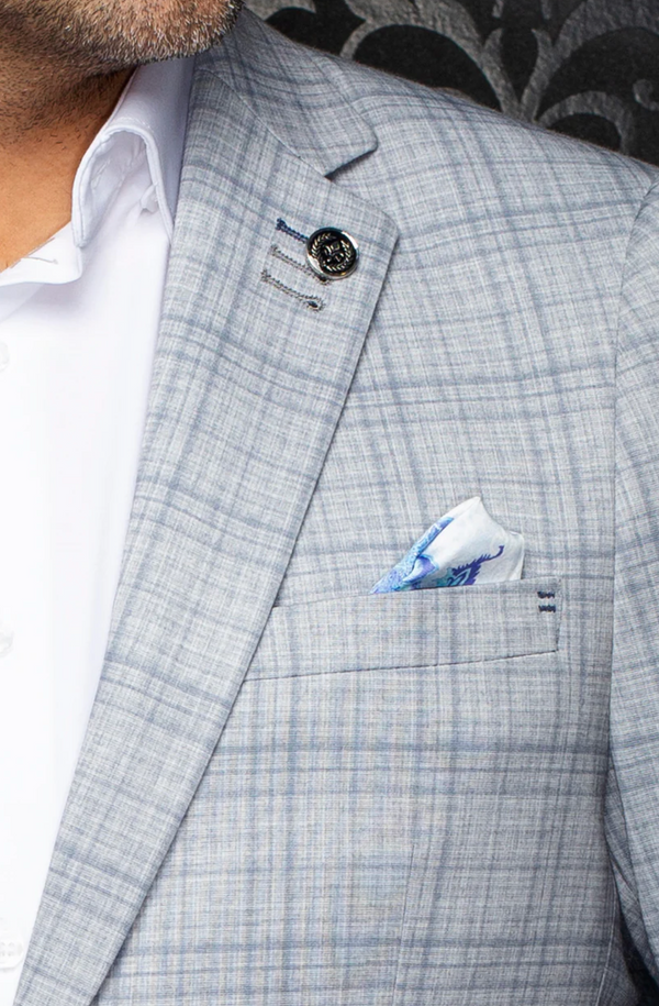 Au Noir Blazer | HAZE, Grey