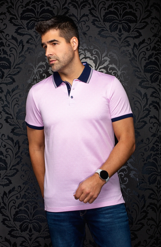 Au Noir Polo | PUNTAGORDA, Light Pink