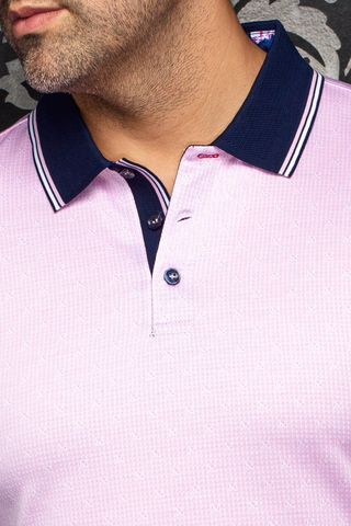 Au Noir Polo | PUNTAGORDA, Light Pink