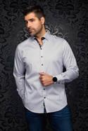 Chemise Au Noir | SABAH, blanc orange