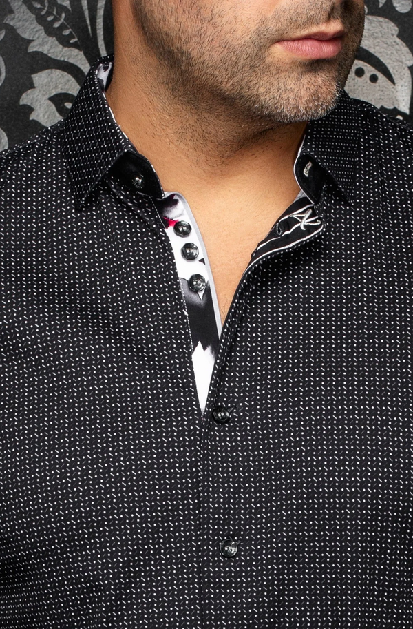 Au Noir Stretch Shirt | STONEHILL, Black