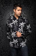 Au Noir Chemise | PALMWAVE, Noir