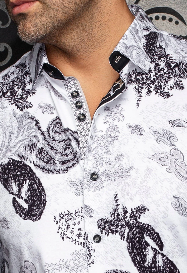 Au Noir Chemise stretch | DAWNSTONE, Noir