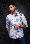 Au Noir Stretch Shirt | DAWENSTONE, Orange