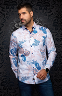 Au Noir Stretch Shirt | DAWENSTONE, Orange