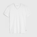 John Varvatos - T-shirt à col V Miles - Salt