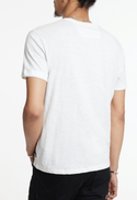 John Varvatos - T-shirt à col V Miles - Salt