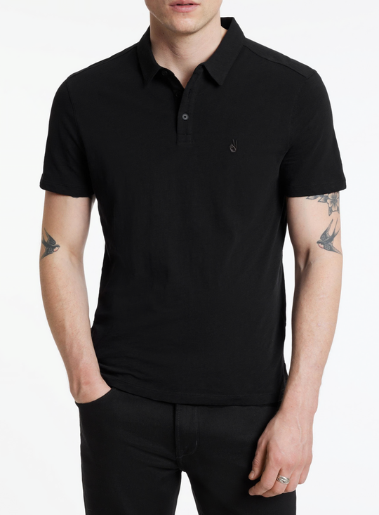 John Varvatos Victor Polo | Black