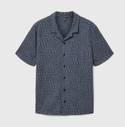 John Varvatos - Chemise Cilliam Camp - Bleu foncé