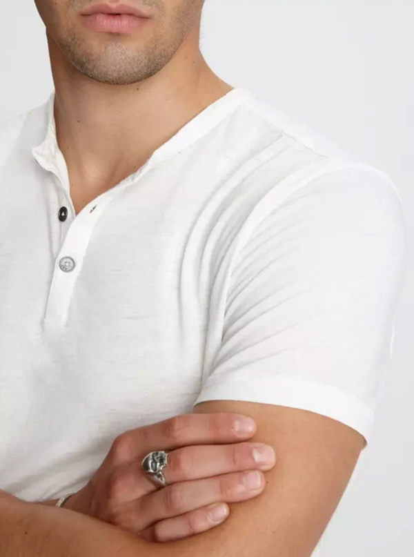 John Varvatos Burnout Henley | Salt