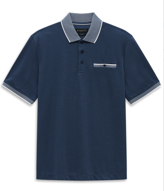 Bugatti Polo Shirt | Navy Blue
