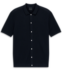 Bugatti Full Button Knit | Navy