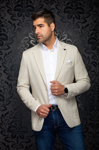 Au Noir Blazer | JACE, Beige