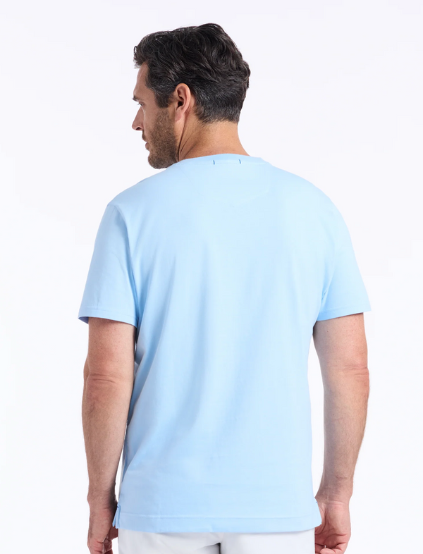 Robert Graham Holer in Fun T-Shirt | Light Blue